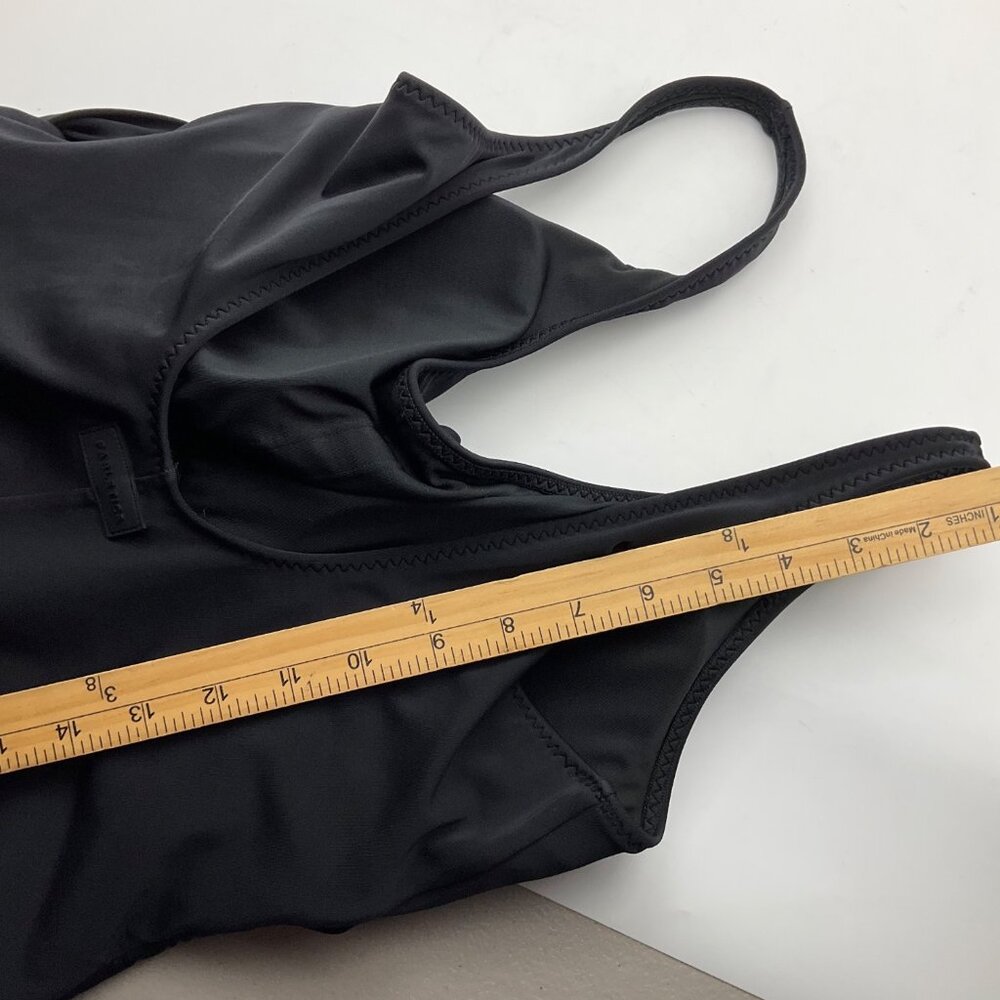 Fabletics Scoop Tie Back/Front Shaping Slimming One-Piece Swimsuit Minimalist - Picture 11 of 16